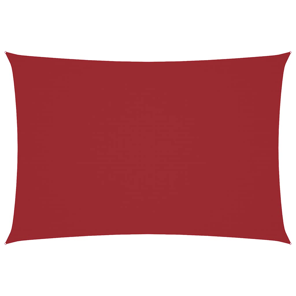Vidaxx parasol rectangulaire 2,5x4,5 m tissu oxford rouge