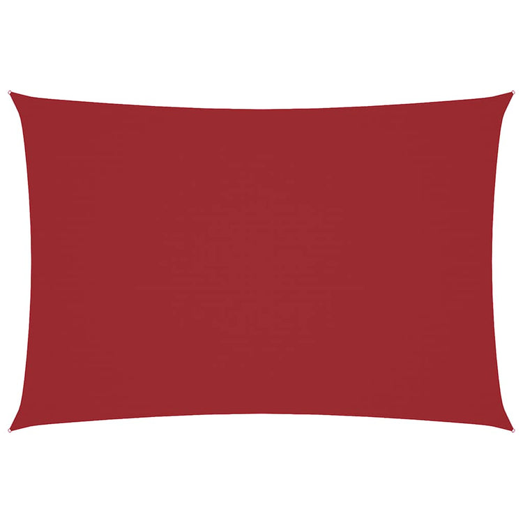Vidaxx parasol rectangulaire 2,5x4,5 m tissu oxford rouge