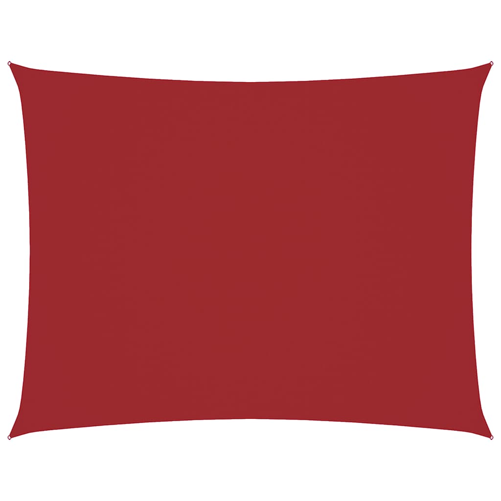 Vidaxx parasol rectangulaire 3,5x4,5 m tissu oxford rouge