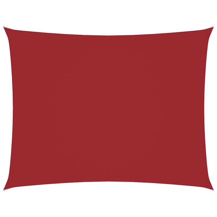Vidaxx parasol rectangulaire 3,5x4,5 m tissu oxford rouge