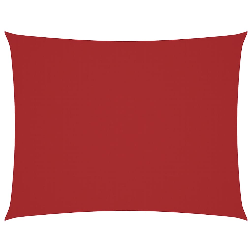 Vidaxx parasol rectangulaire 4x6 m tissu oxford rouge