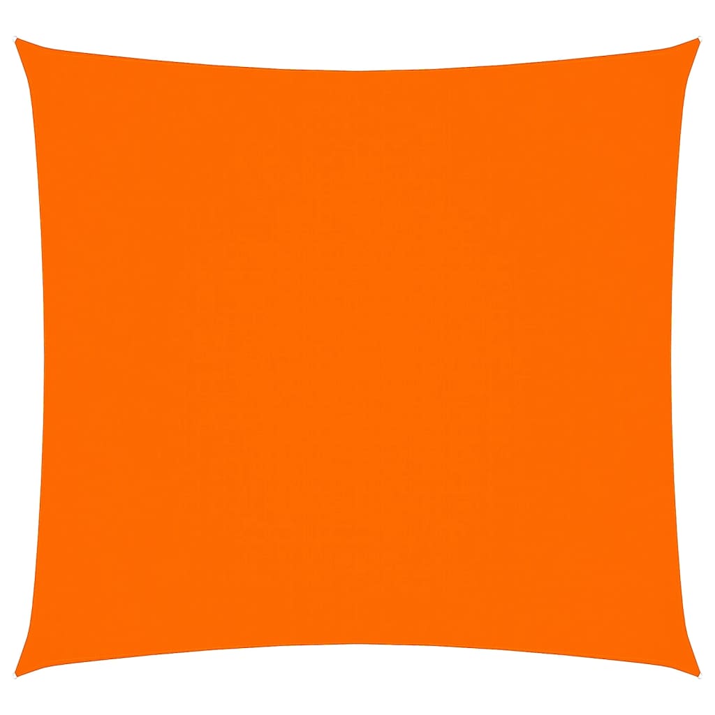 Auvent Vidaxx carré 3,6x3,6 m tissu oxford orange