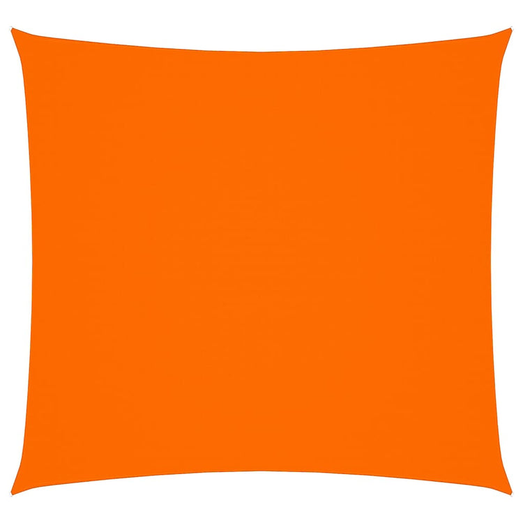 VidaXL parasol carré 7x7 m tissu oxford orange