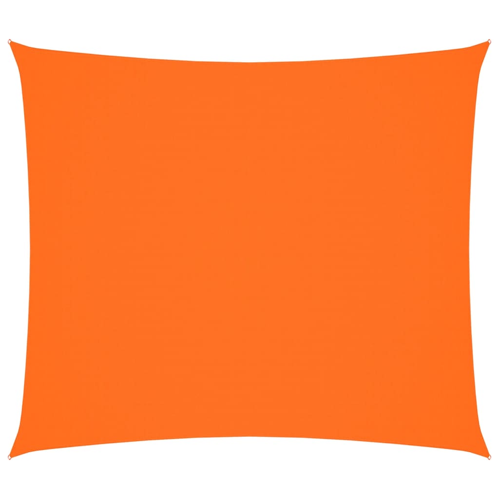 VidaXL toile d'ombrage rectangulaire 2x2,5 m tissu oxford orange