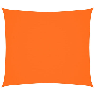 VidaXL toile d'ombrage rectangulaire 2x2,5 m tissu oxford orange