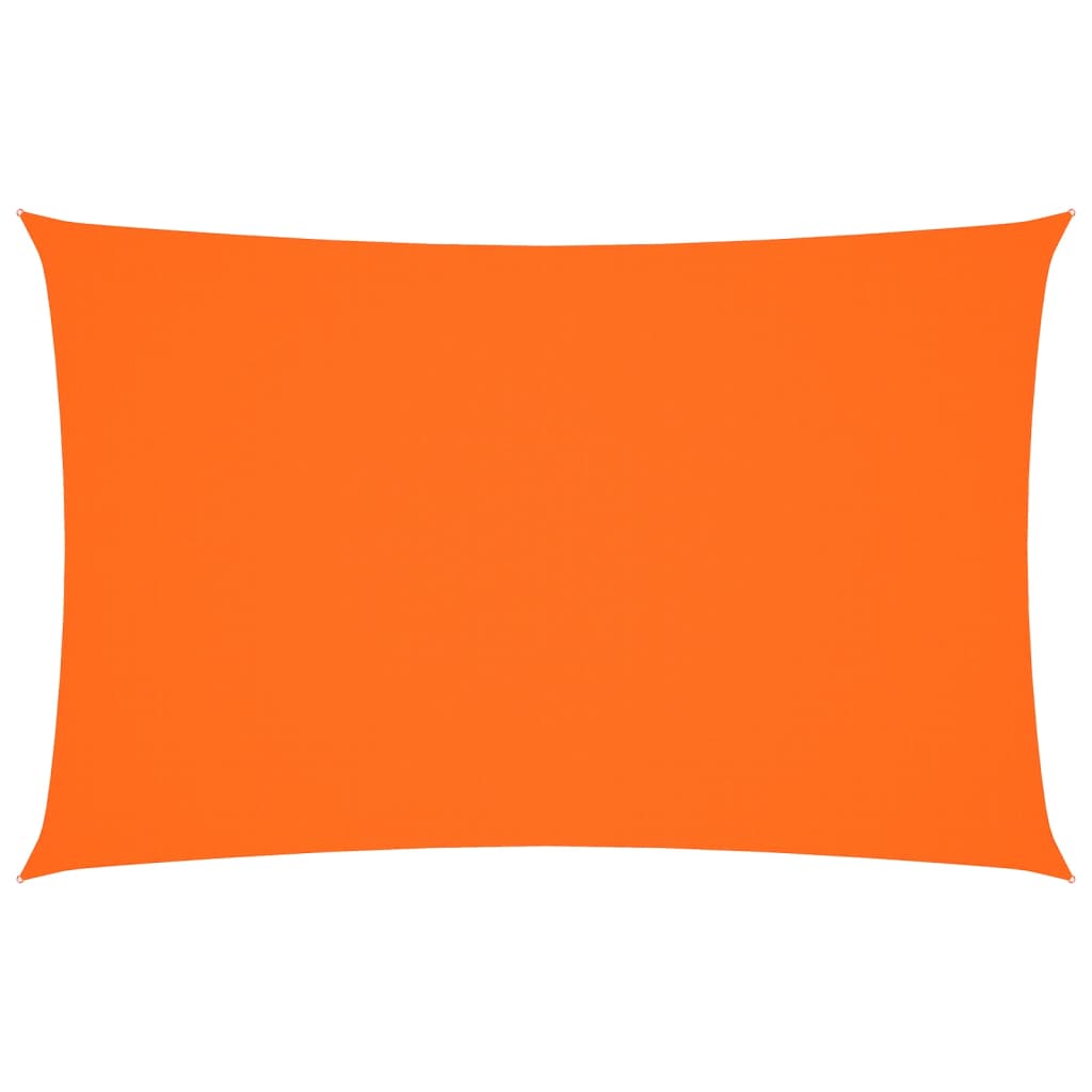 Vidaxx parasol rectangulaire 2x5 m tissu oxford orange