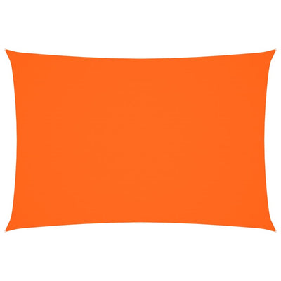 Vidaxl voile d'ombrage rectangulaire 2,5x4,5 m tissu oxford orange
