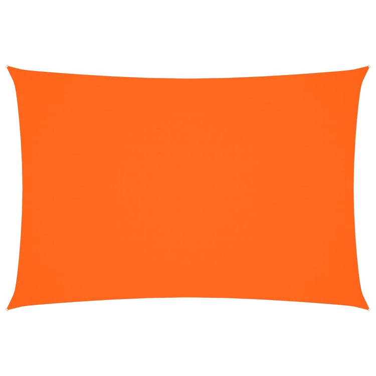 Vidaxl voile d'ombrage rectangulaire 2,5x4,5 m tissu oxford orange