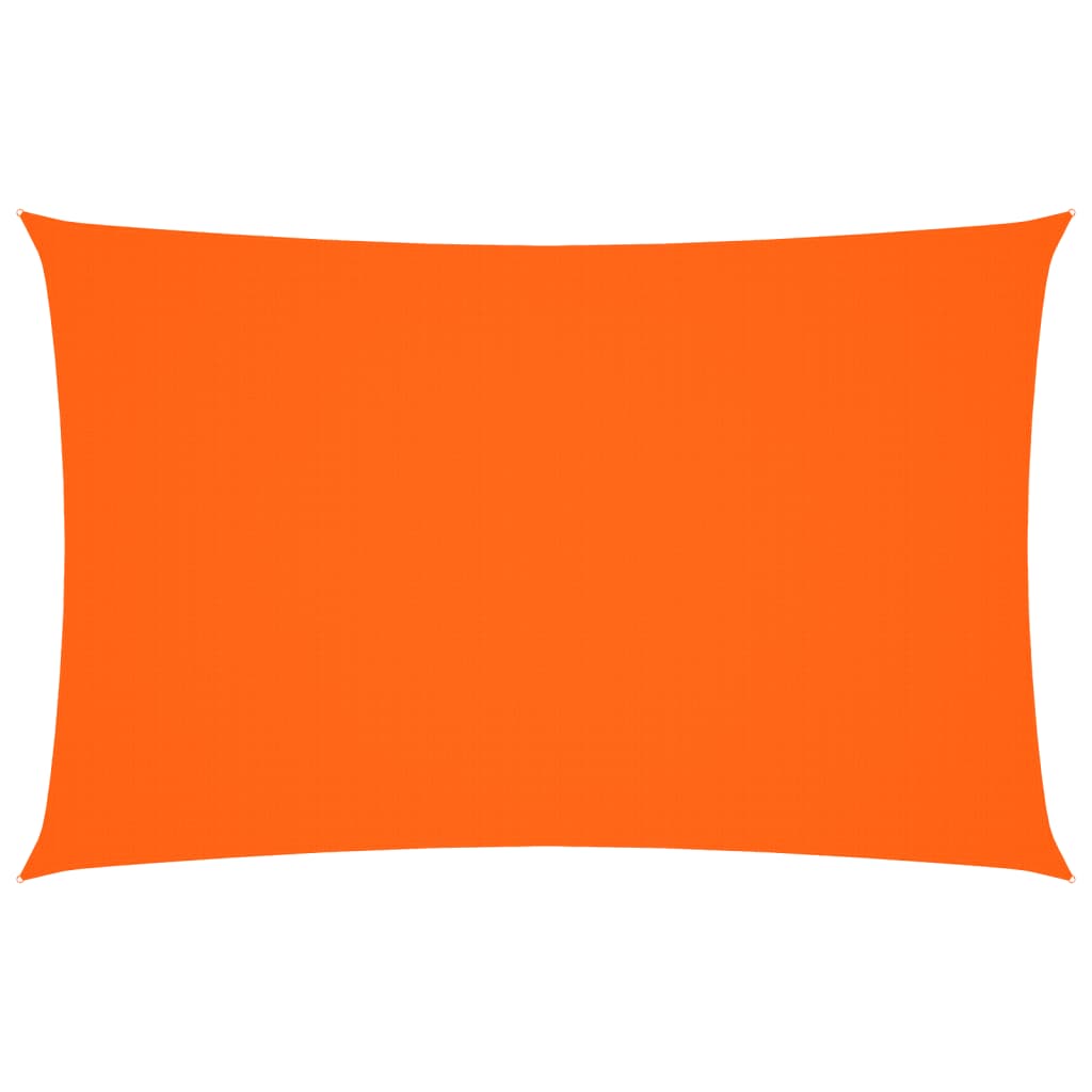 VidaXL toile d'ombrage rectangulaire 2,5x5 m tissu oxford orange