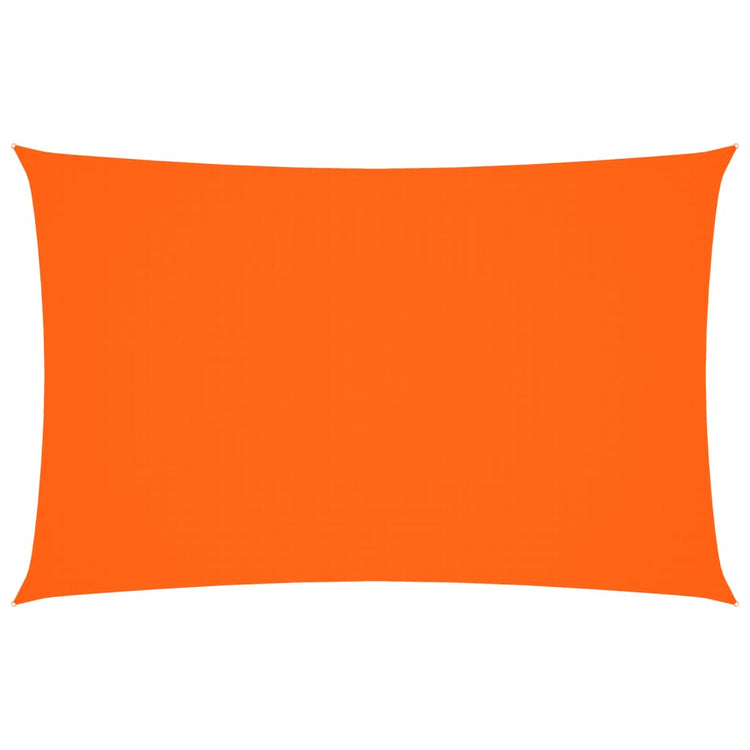 VidaXL toile d'ombrage rectangulaire 2,5x5 m tissu oxford orange