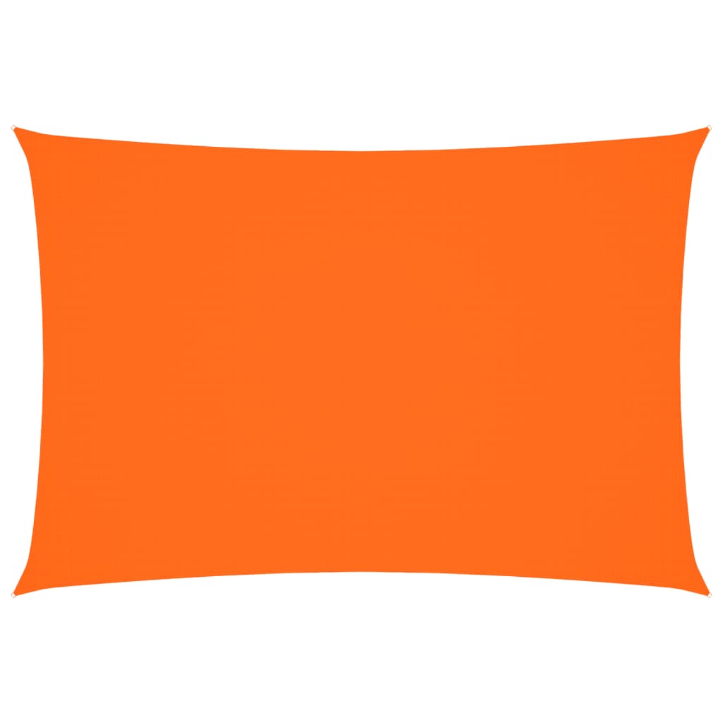 Vidaxx parasol rectangulaire 3x5 m tissu oxford orange
