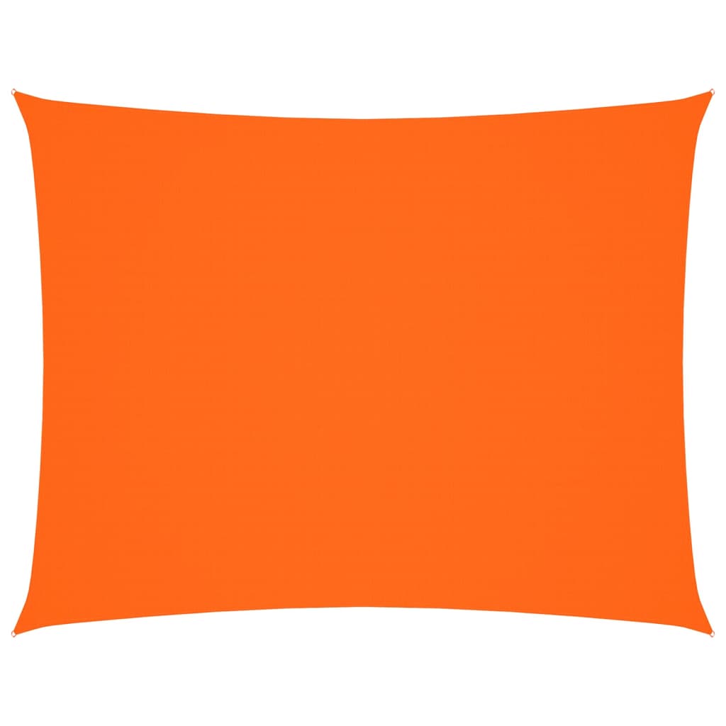 Vidaxx parasol rectangulaire 4x5 m tissu oxford orange
