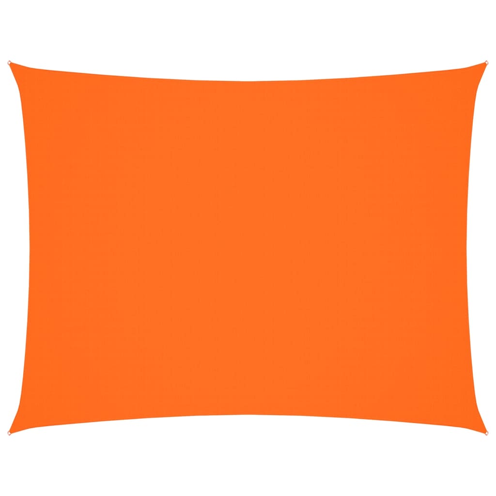 Vidaxx parasol rectangulaire 4x6 m tissu oxford orange