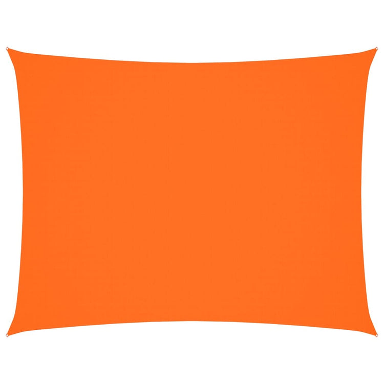 Vidaxx parasol rectangulaire 4x6 m tissu oxford orange