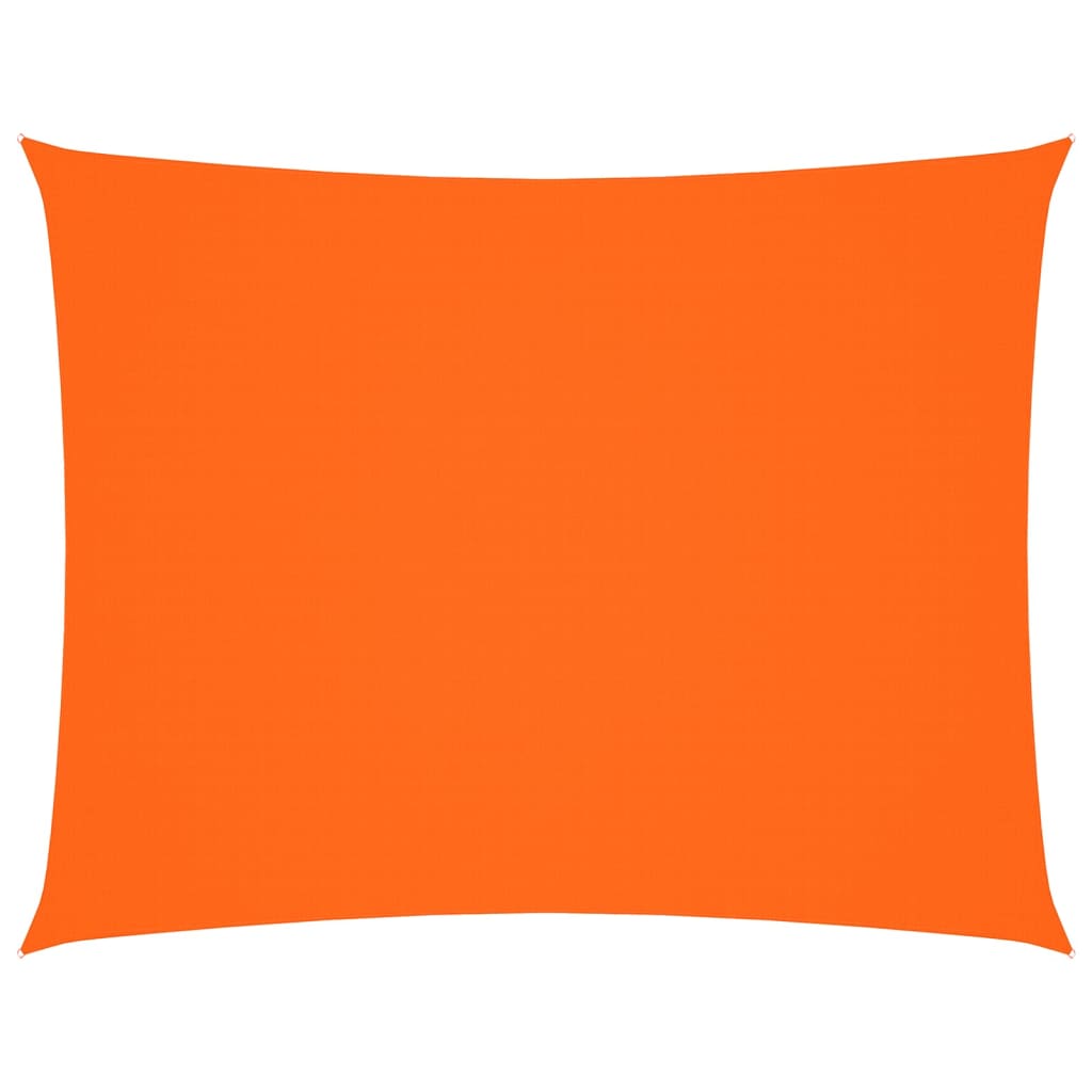 VidaXL toile d'ombrage rectangulaire 5x6 m tissu oxford orange