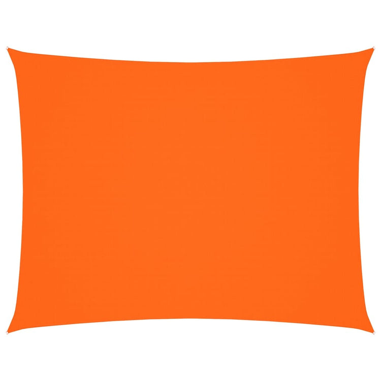 VidaXL toile d'ombrage rectangulaire 5x6 m tissu oxford orange