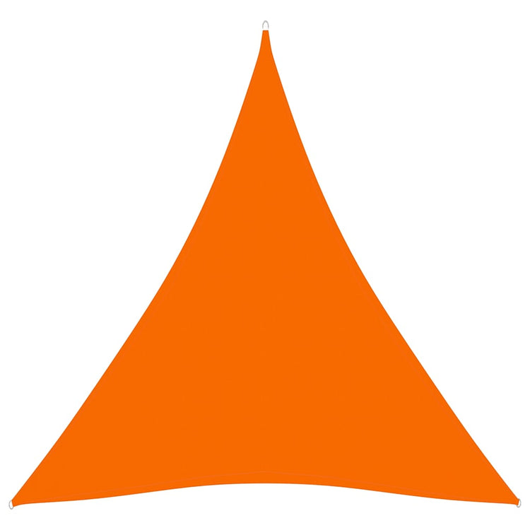 Vidaxx auvent triangulaire 3,6x3,6x3,6 m tissu oxford orange