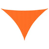 VidaXL auvent triangulaire 3x4x5 m tissu oxford orange