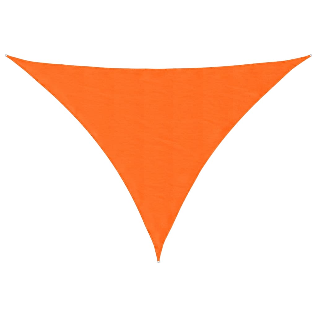 Vidaxx auvent triangulaire 4x4x5,8 m tissu oxford orange