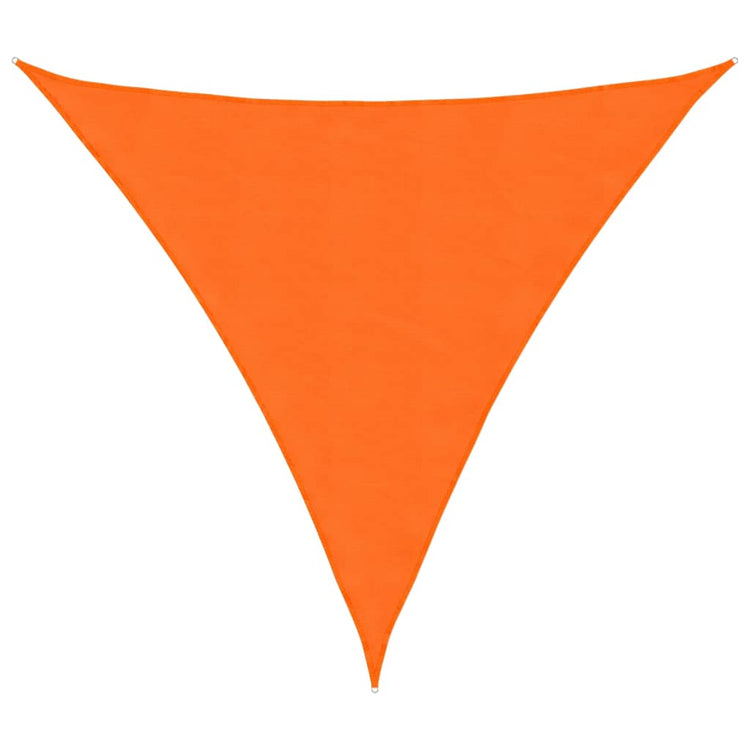 Vidaxx auvent triangulaire 4,5x4,5x4,5 m tissu oxford orange