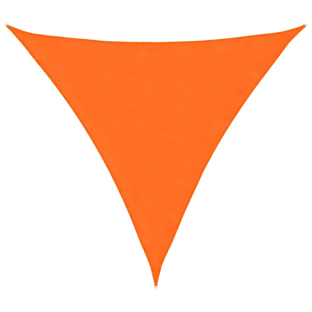 Vidaxx auvent triangulaire 5x5x5 m tissu oxford orange