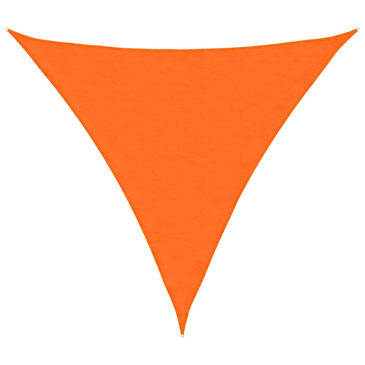 Vidaxx auvent triangulaire 5x5x5 m tissu oxford orange