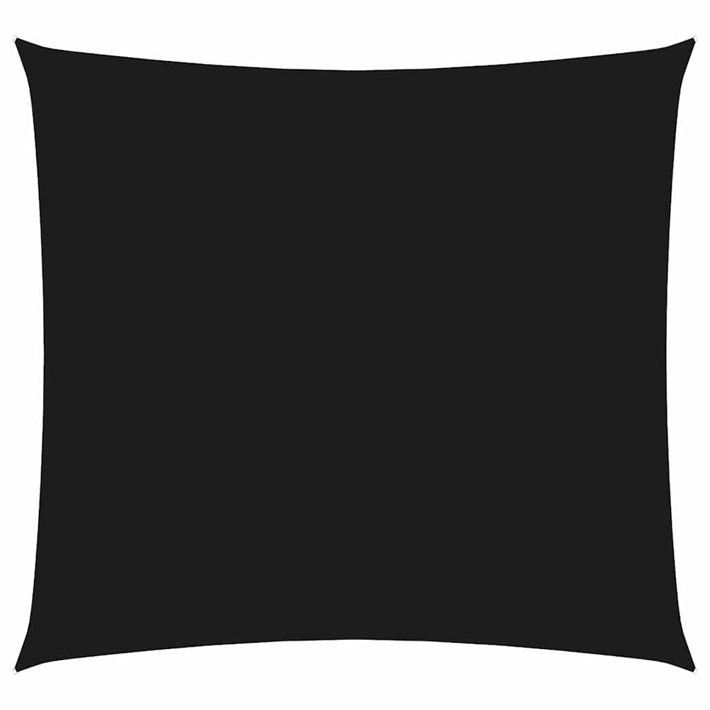 Vidaxl Sunshade Square 2x2 M Oxford Tissu noir