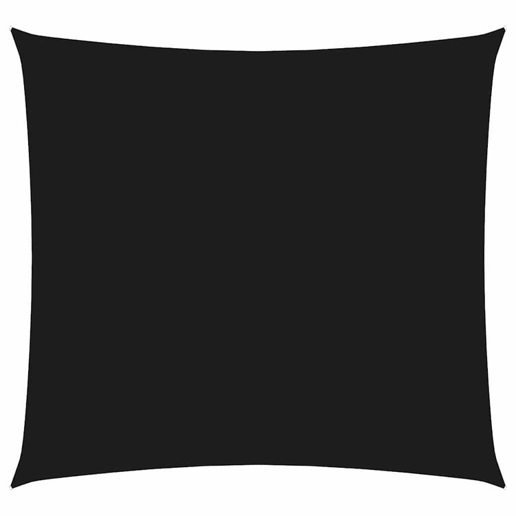 Vidaxl Sunshade Square 2x2 M Oxford Tissu noir
