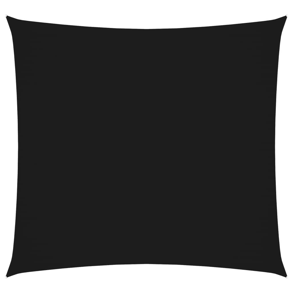 Vidaxl Sunshade Square 2,5x2,5 m Oxford tissu noir