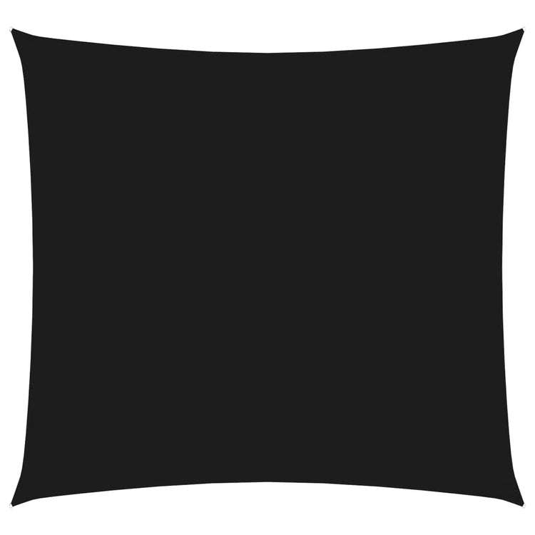Vidaxl Sunshade Square 3x3 M Oxford Tissu noir