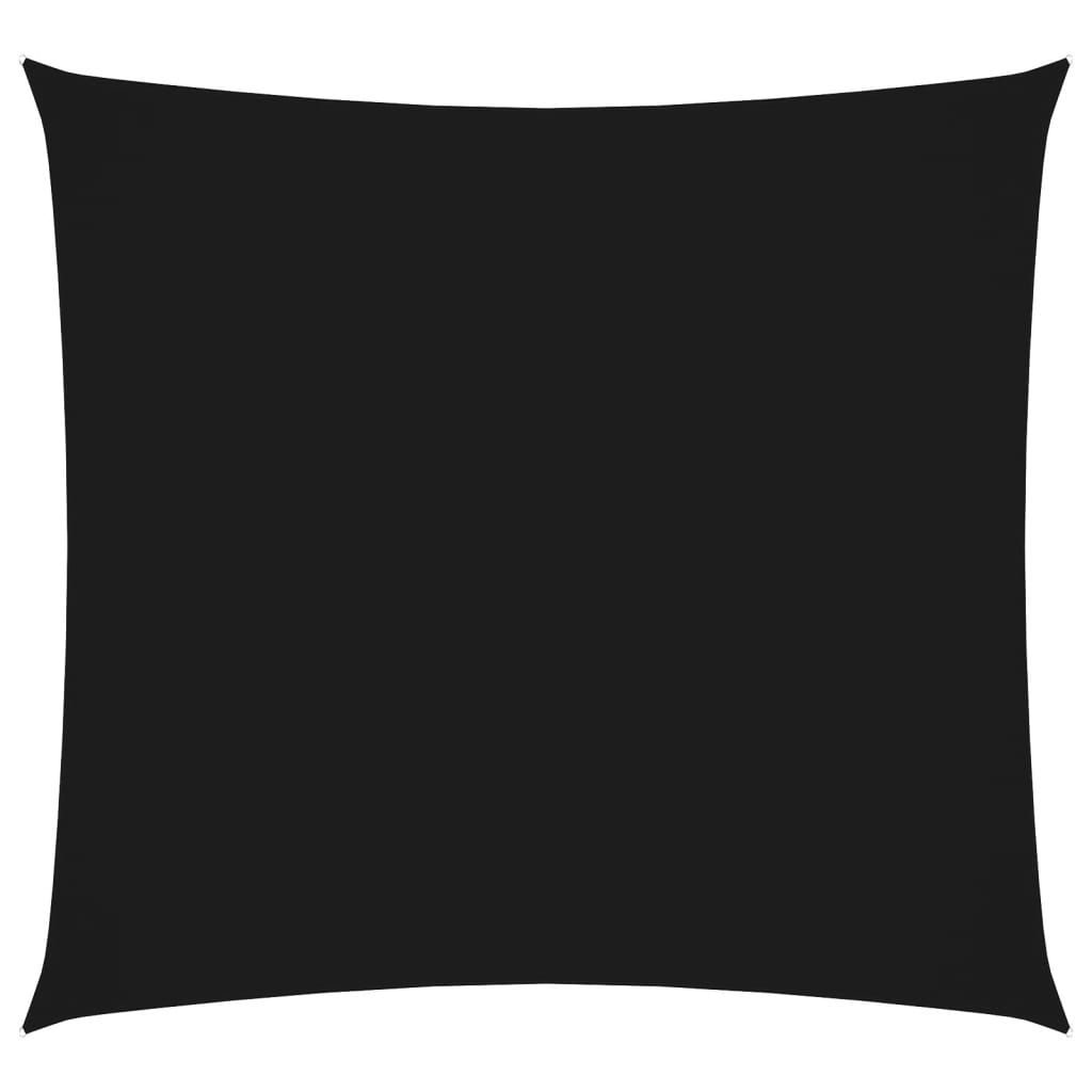 Vidaxl Sunshade Square 4,5x4,5 m Oxford Tissu noir