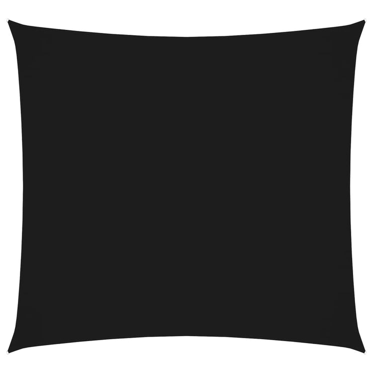 Vidaxl Sunshade Square 4,5x4,5 m Oxford Tissu noir