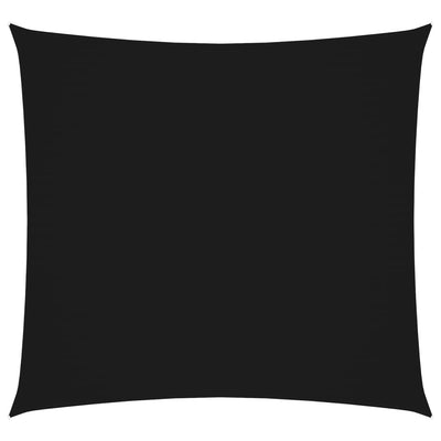 Vidaxl Sunshade Square 6x6 m Oxford Tissu noir