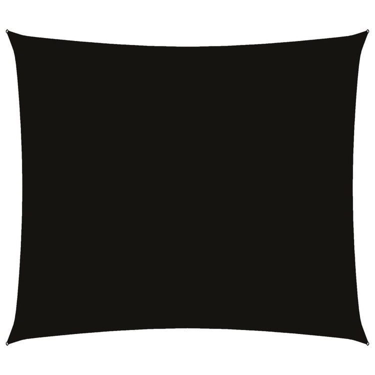 Vidaxl Sunshade rectangular 2x2,5 m tissu oxford noir