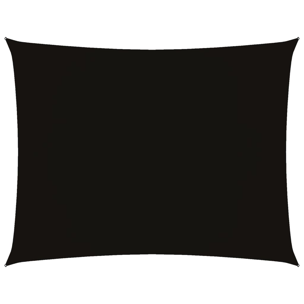 Vidaxl Sunshade rectangulaire 2x3 m Oxford tissu noir
