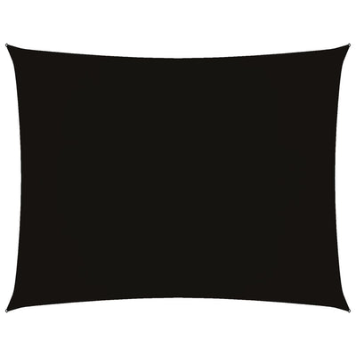 Vidaxl Sunshade rectangulaire 2x3 m Oxford tissu noir