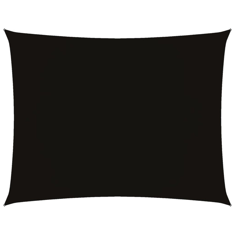 Vidaxl Sunshade rectangulaire 2x3 m Oxford tissu noir