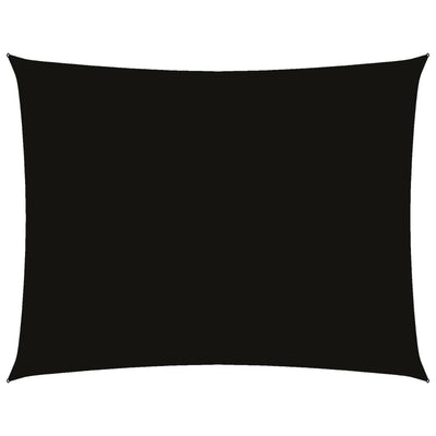 Vidaxl Sunshade rectangular 2x3,5 m tissu oxford noir