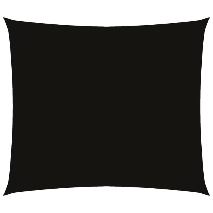 Vidaxl Sunshade rectangulaire 2,5x3 m oxford tissu noir