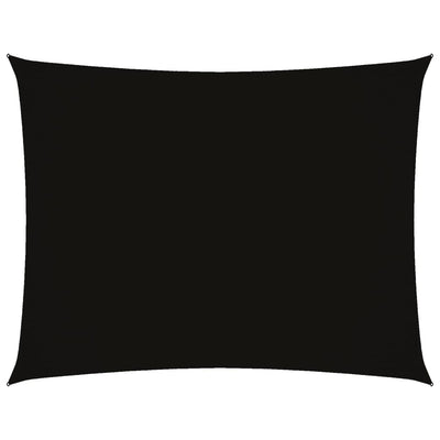 Vidaxl Sunshade rectangulaire 2,5x3,5 m Oxford tissu noir