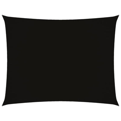 Vidaxl Sunshade rectangulaire 2,5x4 m oxford tissu noir