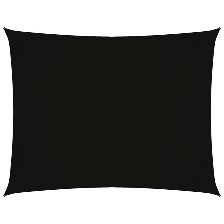 Vidaxl Sunshade rectangulaire 2,5x4 m oxford tissu noir