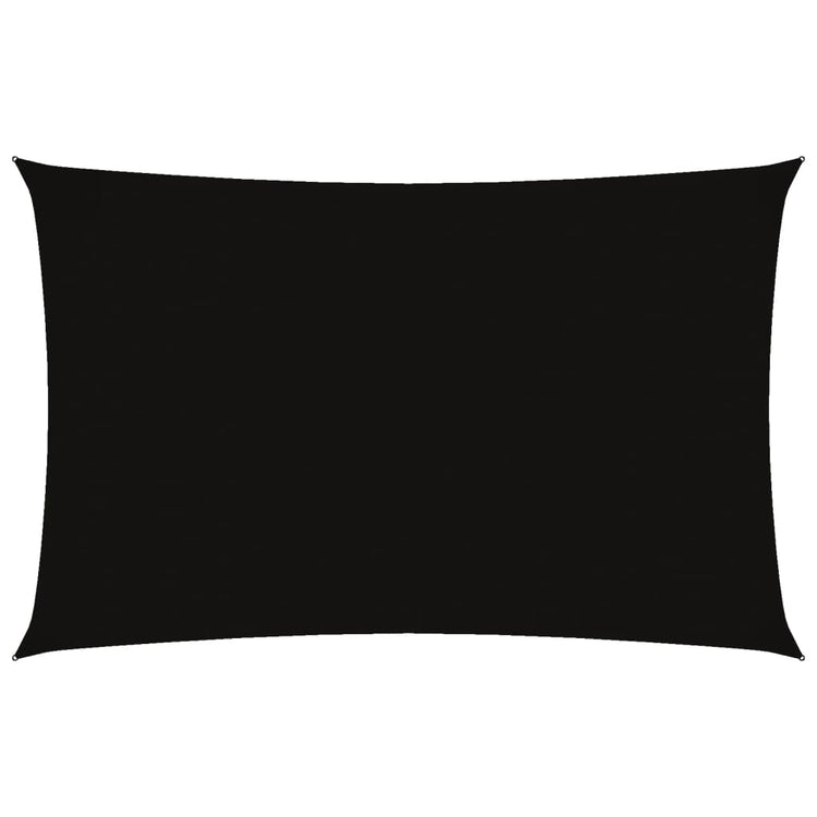 Vidaxl Sunshade rectangulaire 2,5x5 m oxford tissu noir