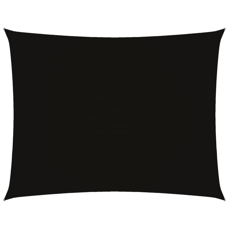 Vidaxl Sunshade rectangulaire 3x4,5 m Oxford tissu noir