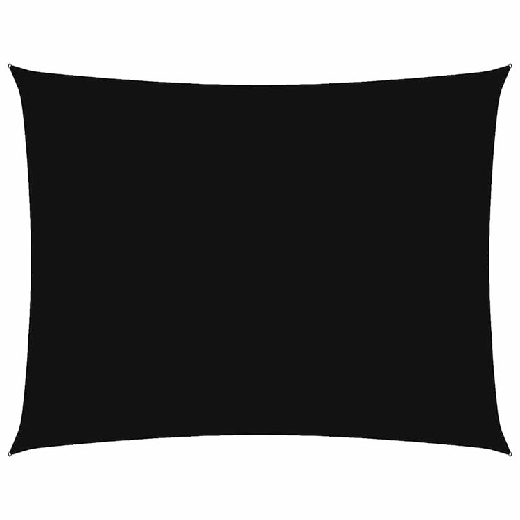 Vidaxl Sunshade rectangulaire 3,5x5 m oxford tissu noir