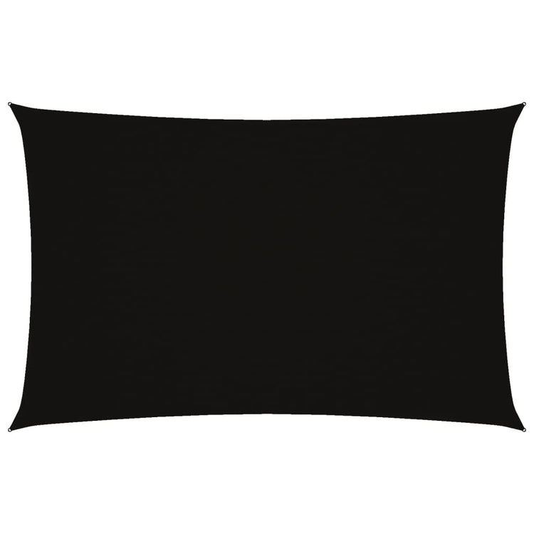 Vidaxl Sunshade rectangulaire 4x7 m Oxford tissu noir