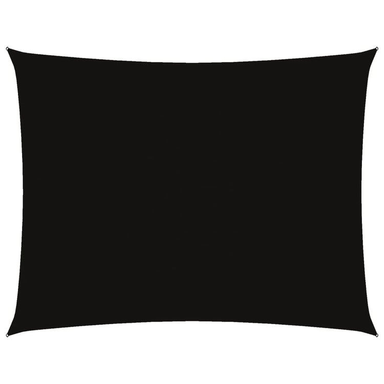 Vidaxx parasol rectangulaire 5x7 m tissu oxford noir