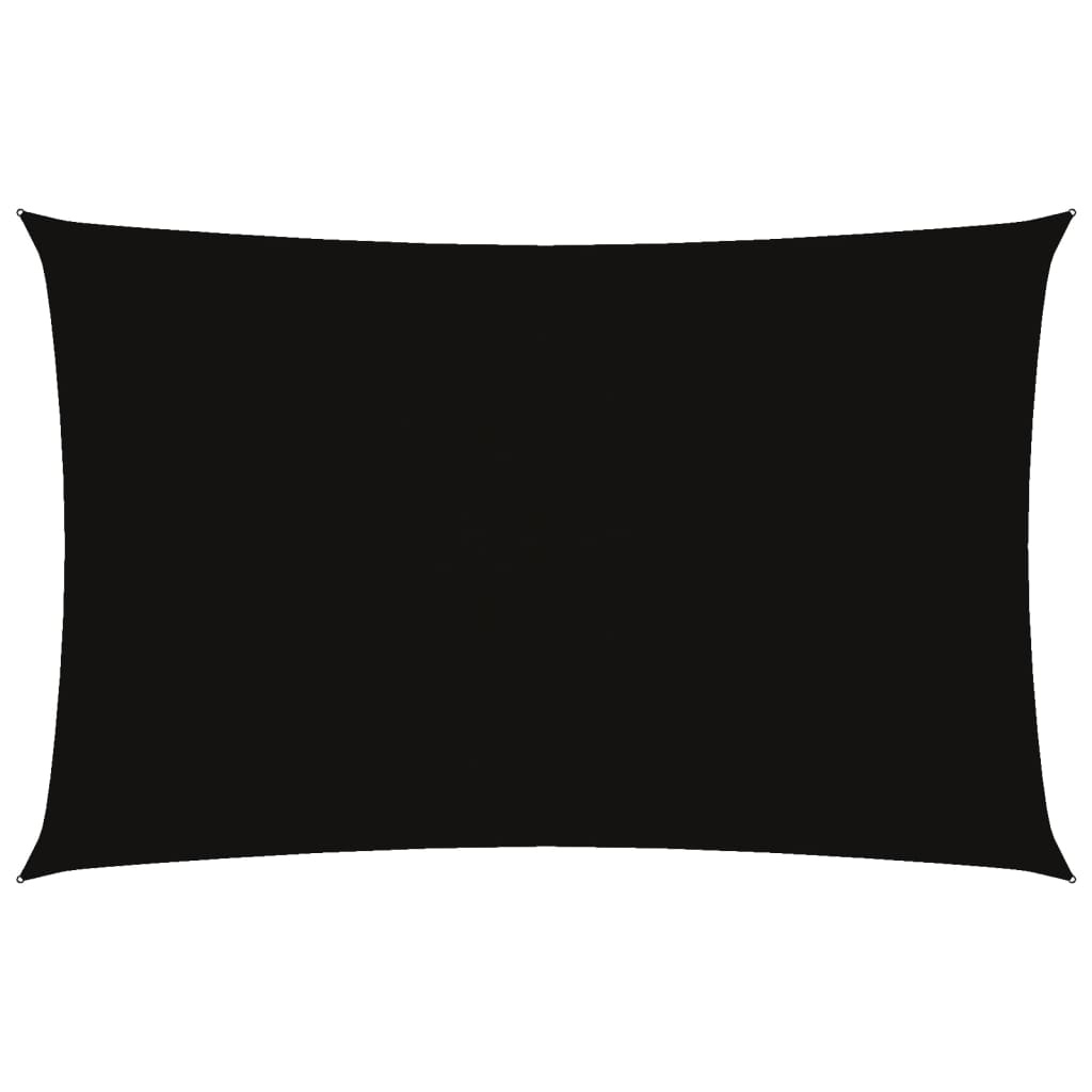 Vidaxx parasol rectangulaire 5x8 m tissu oxford noir