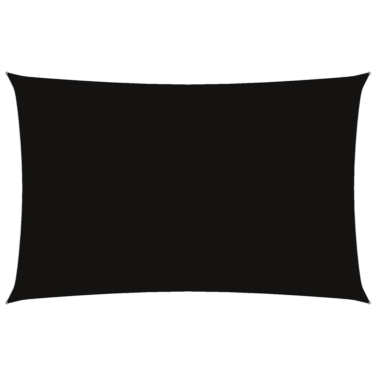 Vidaxx parasol rectangulaire 5x8 m tissu oxford noir