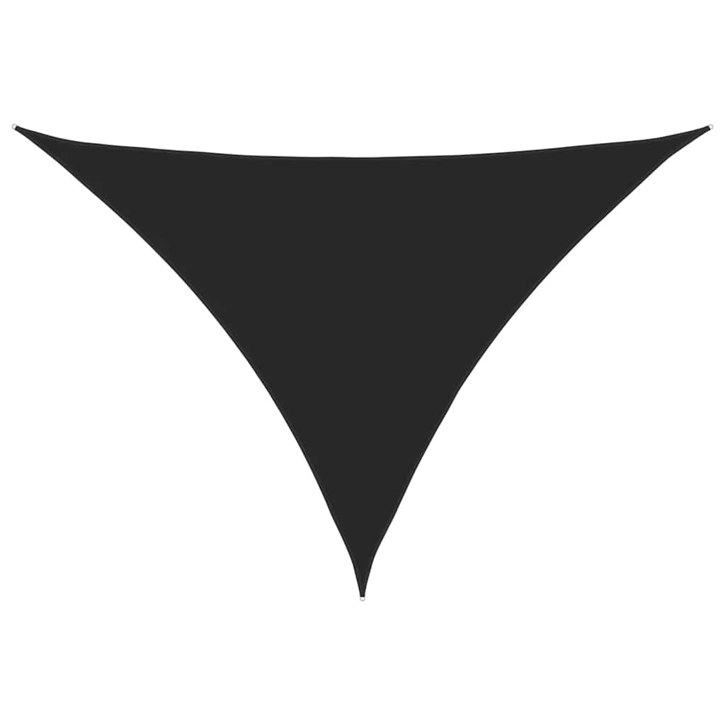 Vidaxl Sunshade triangulaire 3x4x4 m Oxford tissu noir